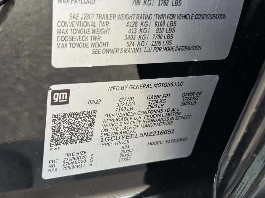 2022 Chevrolet Silverado 1500 LTD RST