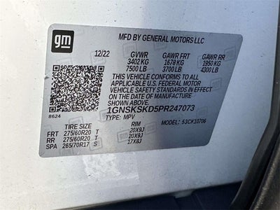 2023 Chevrolet Tahoe Premier