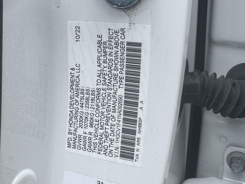 2022 Honda Accord Sport Special Edition