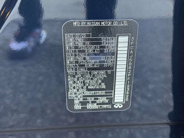 2023 INFINITI QX50 LUXE AWD