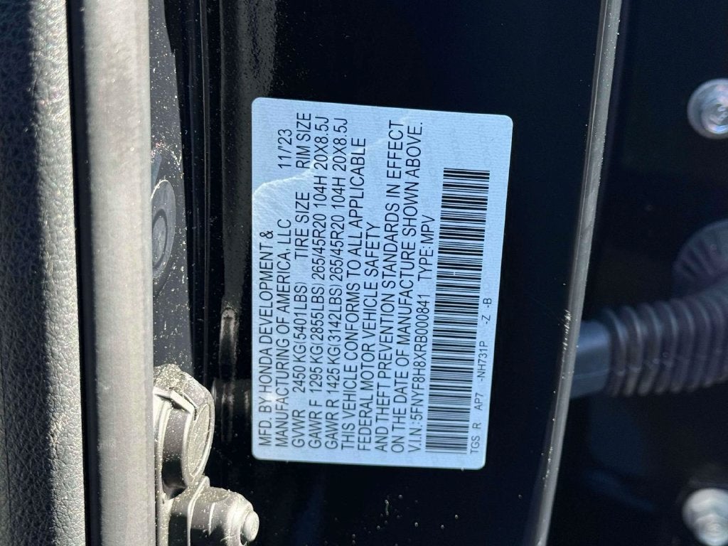2024 Honda Passport Black Edition