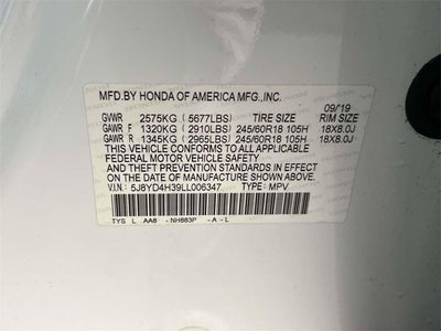 2020 Acura MDX 3.5L SH-AWD