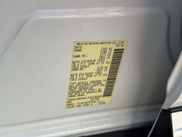 2017 Nissan Murano SL