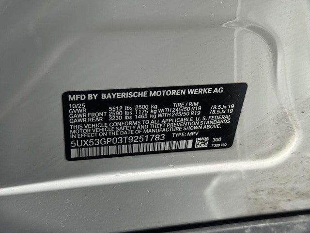 2026 BMW X3 30 xDrive