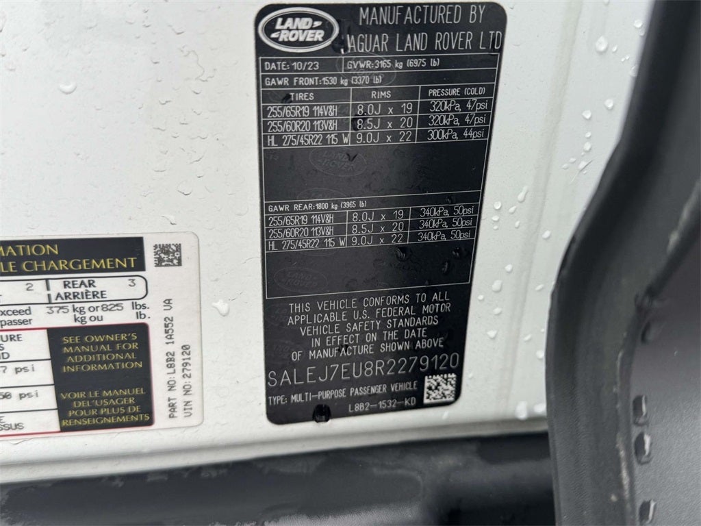 2024 Land Rover Defender 110 S