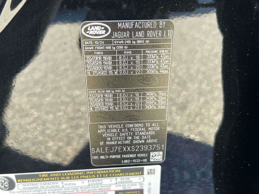 2025 Land Rover Defender 110 S
