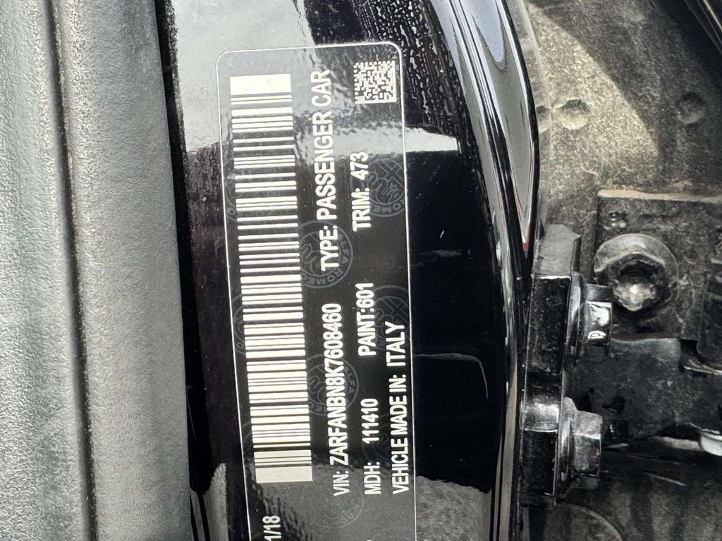 2019 Alfa Romeo Giulia Ti Sport