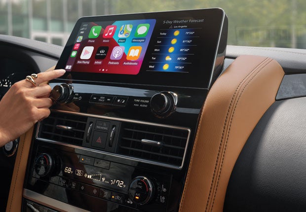 2024 INFINITI QX80 Key Features - WIRELESS APPLE CARPLAY® INTEGRATION | INFINITI City of Massapequa in Massapequa NY