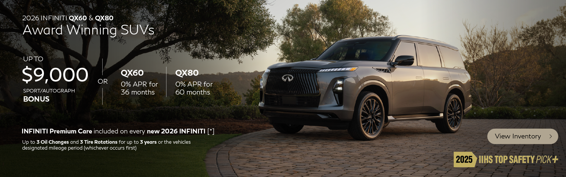 SD 2026 QX60 and QX80 APR Feb