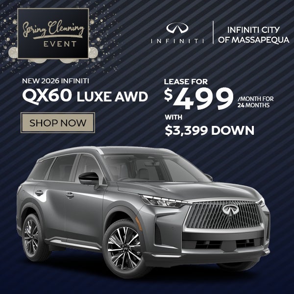 2026 QX60 LUXE AWD