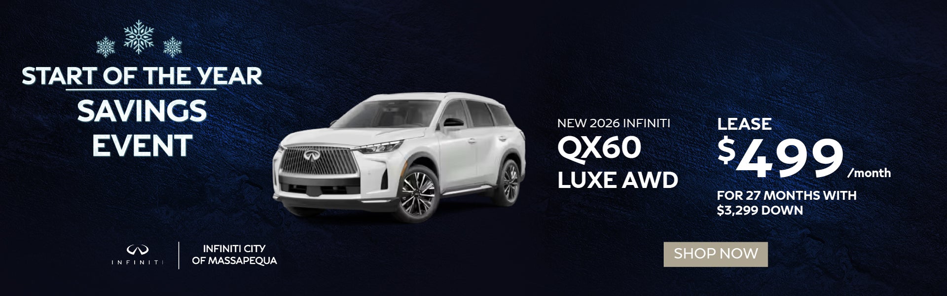 NEW 2026 INFINITI QX60 LUXE AWD