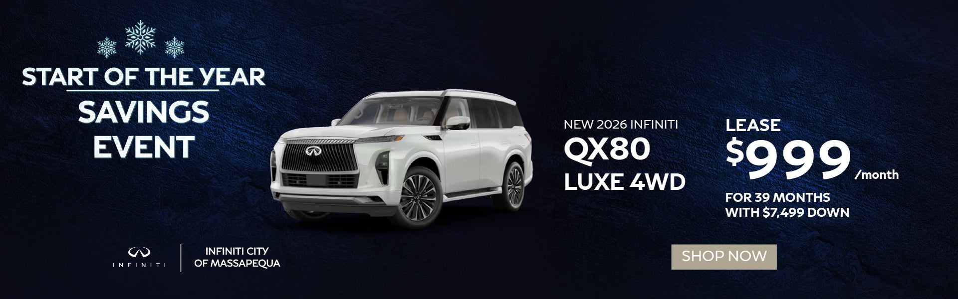 NEW 2026 INFINITI QX80 LUXE AWD
