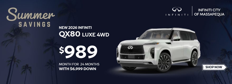 NEW 2026 INFINITI QX80 LUXE 4WD