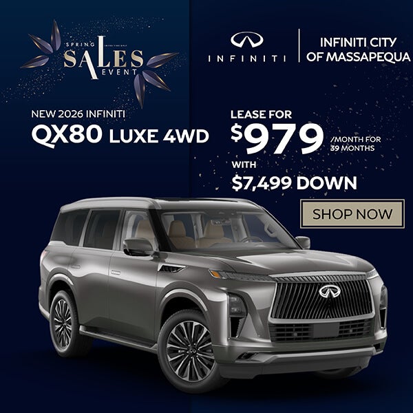2026 QX80 LUXE 4WD