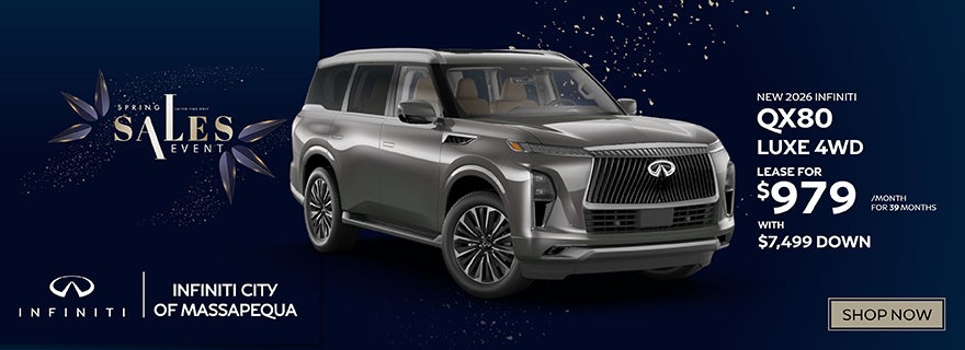 NEW 2026 INFINITI QX80 LUXE AWD