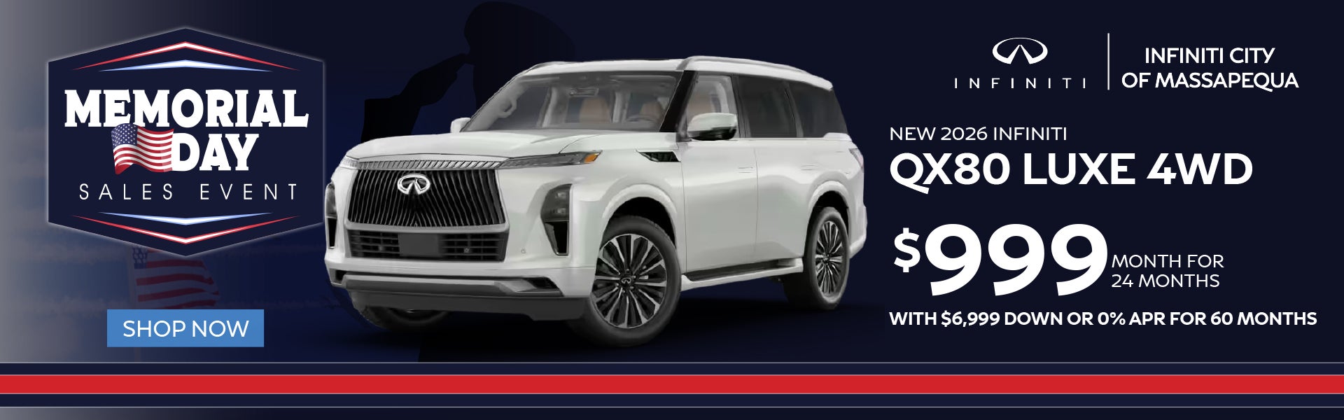 2026 QX80 LUXE 4WD