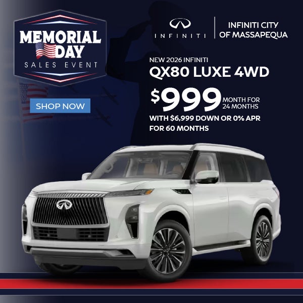 2026 QX80 LUXE 4WD