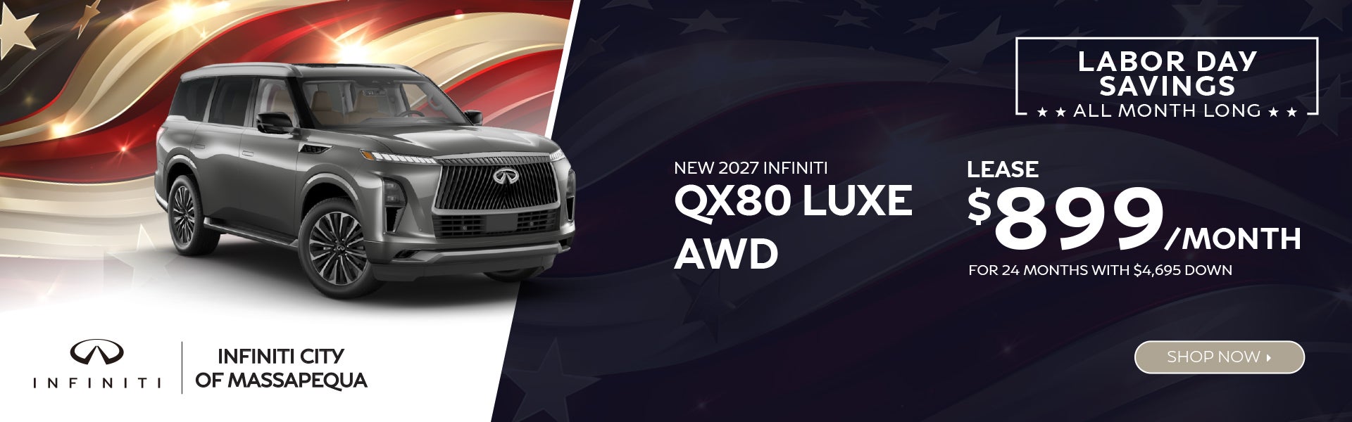 2027 Infiniti QX80 Luxe AWD