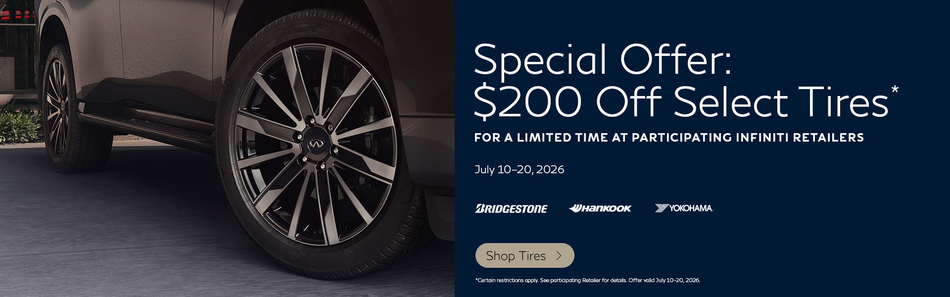 $200 off select tires